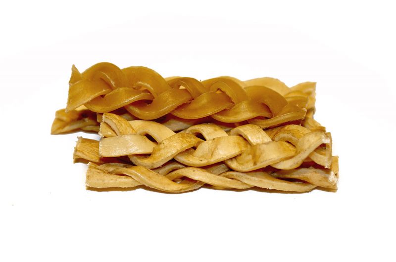 Büffel Haut Zöpfe 10x100g